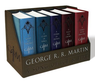 game of thrones book collection
